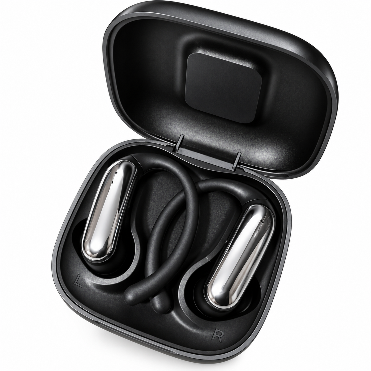 Audífonos Bluetooth Deportivos TECNIQUERO SportLoop M145 Gancho Ergonómico, Sonido Estéreo y Estuche de Carga