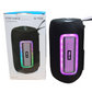 Bocina Bluetooth Portátil G-Tide SV41 con Sonido Hi-Fi, Luces LED y Certificación IPX6, Potencia 20W