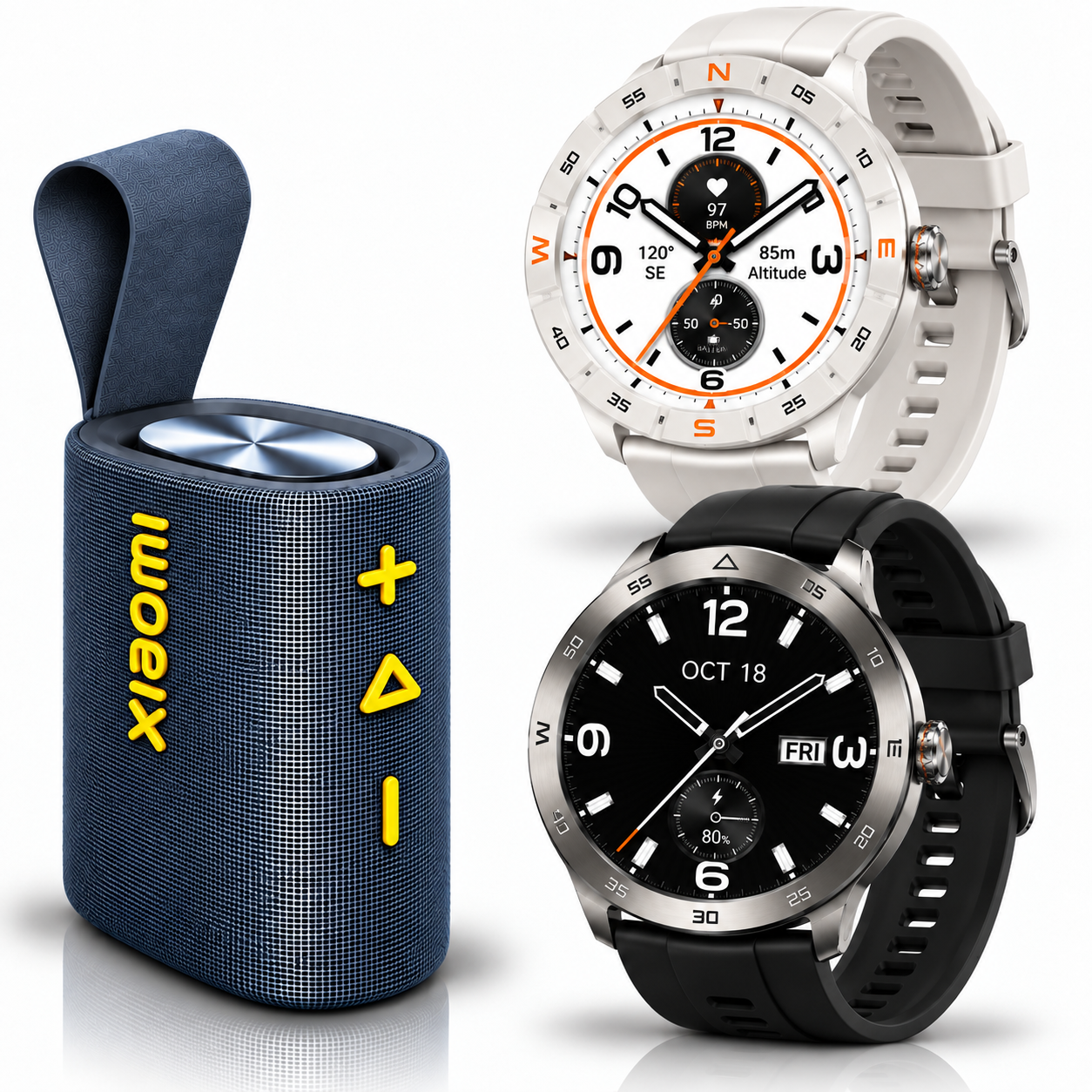 BOCINA XIAOMI SOUND POCKET (AZUL) + SMARWATCH HONOR CHOICE 2 EPIC AMOLED