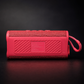 Bocina Portátil Sanag M15 Roja Bluetooth 5.4 con Luces RGB, 10W y Resistente al Agua