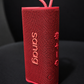 Bocina Portátil Sanag M15 Roja Bluetooth 5.4 con Luces RGB, 10W y Resistente al Agua