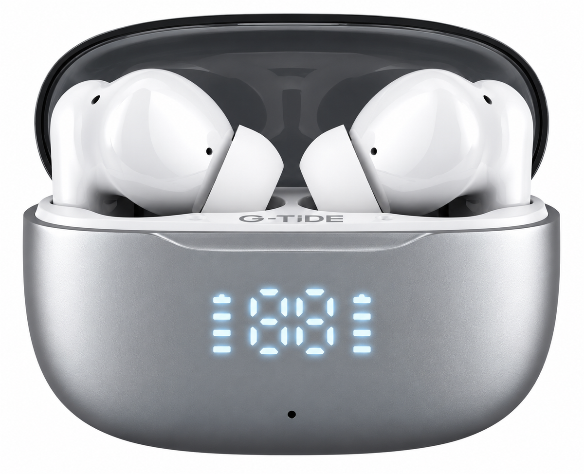 Audífonos Bluetooth G-TIDE Colorbeats  ANC + ENC, Pantalla LED y 50 Horas