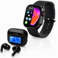 Smartwatch Microwear Ultra 5 U5 + Audífonos G‑TIDE Future Pod