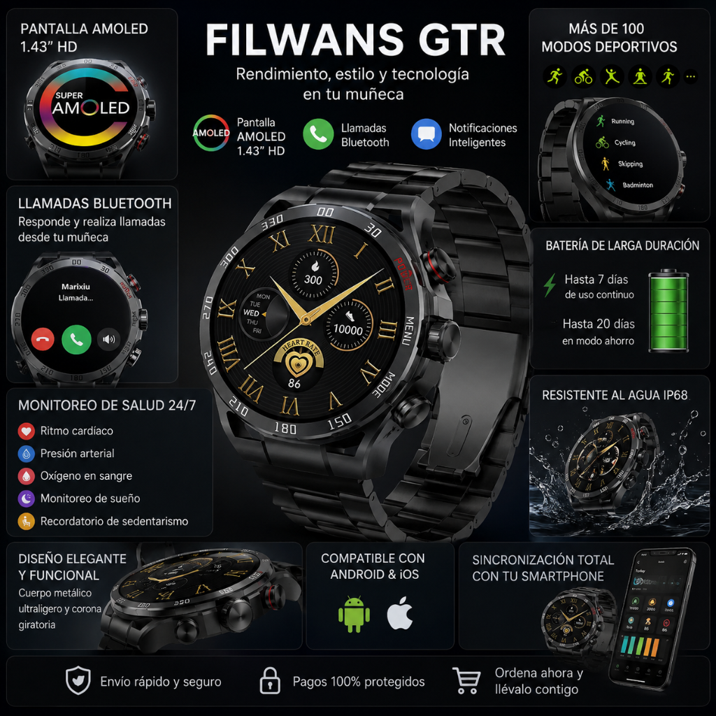 Xiaomi POCO C71 + Bocina Sanag M15 Beige + Smartwatch Filwans GTR
