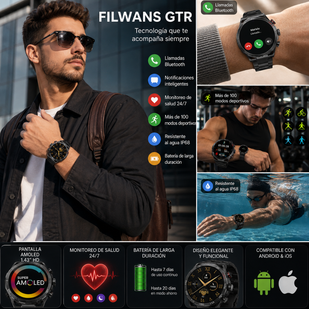 Xiaomi POCO C71 + Bocina Sanag M15 Beige + Smartwatch Filwans GTR