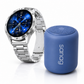 Smartwatch G-Tide Power + Bocina Bluetooth Sanag X6S: música, estilo y conexión