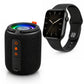 Smattwatch  MIRCROWEAR S11 Mensajería, Llamadas, Audios, Emojis y Funciones Deportivas y Bocina G-Tide SV30 con Luces LED y Sonido Hi-Fi