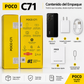 SMARTPHONE XIAOMI POCO C71 4/128 GB (NEGRO) + SMARWATCH HONOR CHOICE 2 EPIC AMOLED