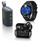 Xiaomi Sound Pocket + Smartwatch G-Tide R5 + Audífonos G-Tide L22