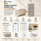 SMARTWATCH XIAOMI REDMI WATCH 6 ACTIVE (PLATA) + BOCINA SANAG M15 (BEIGE) + AUDIFONOS HH MORE T-55 (PLATA)