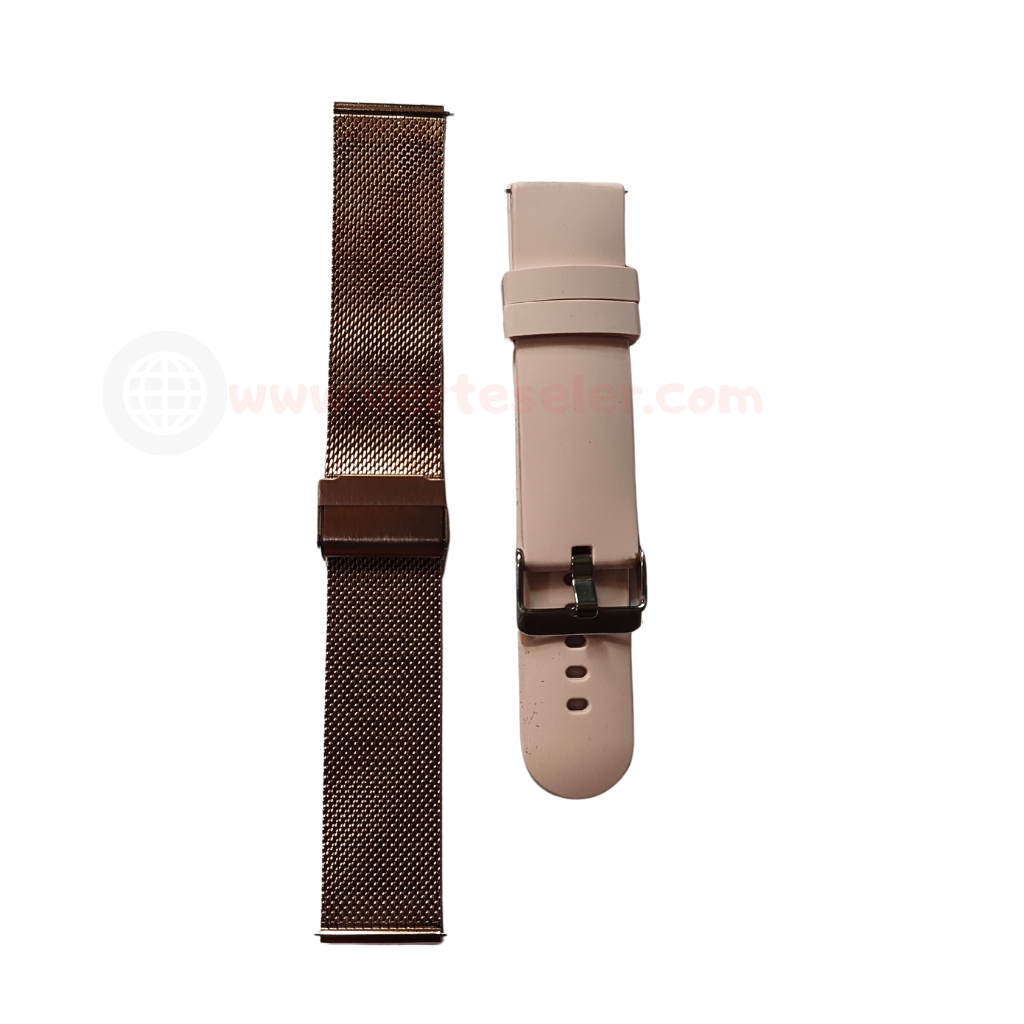 G-Tide S6 Pro Smartwatch – Innovación, llamada, notificaciones, correas metálicas,deportes,salud.Dorado.