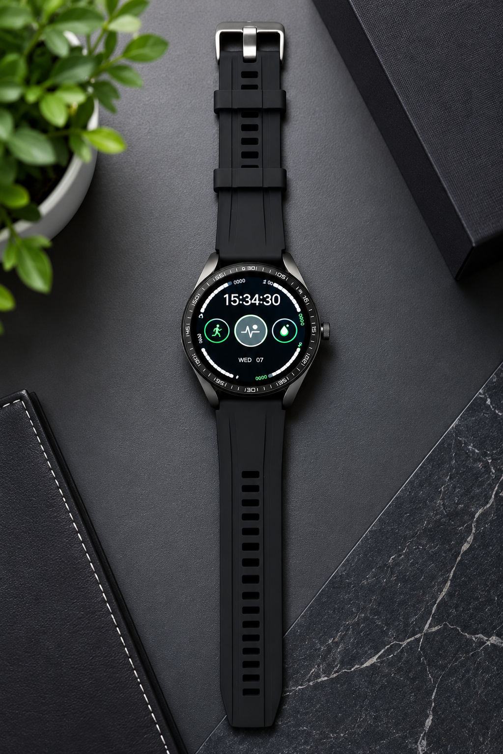 Smartwatch 2 en 1 con Audífonos Bluetooth Integrados
