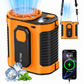 Ventilador Portátil 3 en 1 G-TIDE FW01 con Linterna y Power Bank