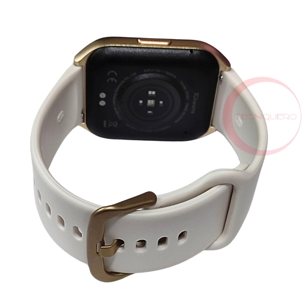 Smartwatch Filwans GTS Mini Pantalla 1.85 Pulgadas 78 Modos Deportivos Llamadas Bluetooth IP68 Bateria 250mAh, Dorada