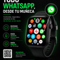 Smartwatch U5 con Mensajería, Llamadas, Audios, Emojis y Funciones Deportivas