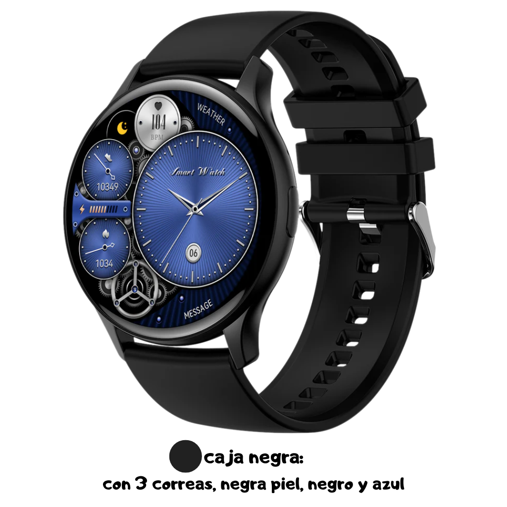 Smartwatch G-Tide R5: Responde Llamadas, Monitoreo de Salud, IP68, Más de 100 Modos Deportivos