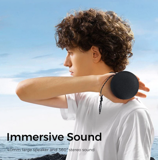 Bocina Portátil Bluetooth 5.0, Altavoz Inalámbrico Portátil con Sonido Estéreo Soundpeats