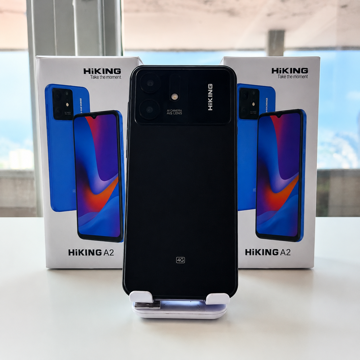 Combo Smartphone HIKING A2 4G + Bocina Bluetooth G-TIDE SV-30 Portátil