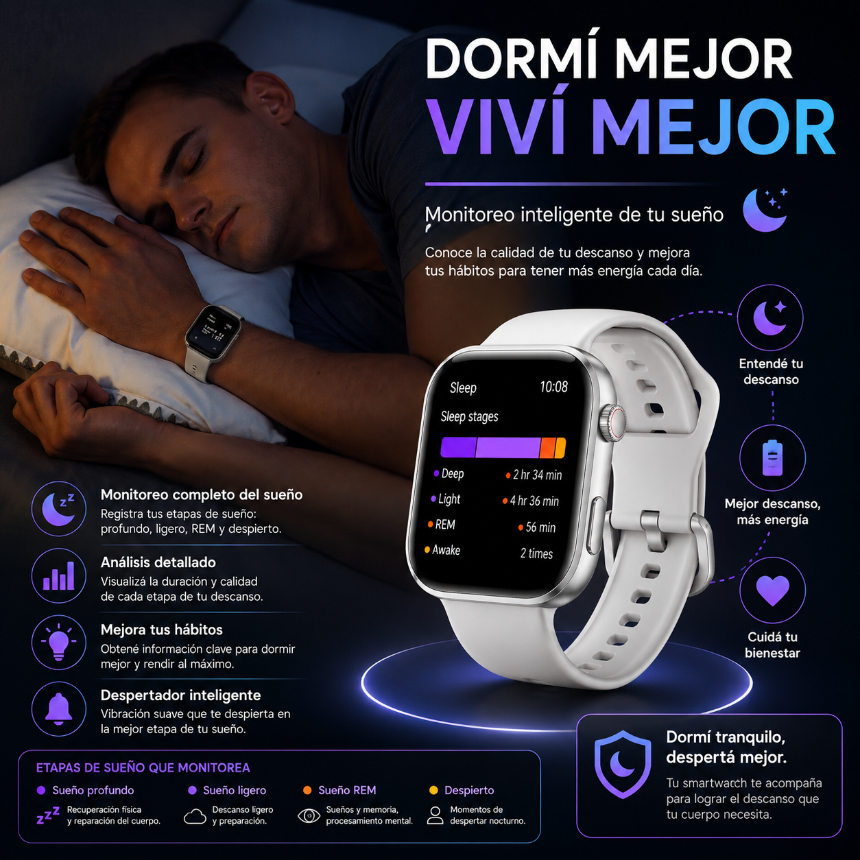Smartwatch HONOR CHOICE Watch 2i AMOLED 1.85" con Llamadas Bluetooth