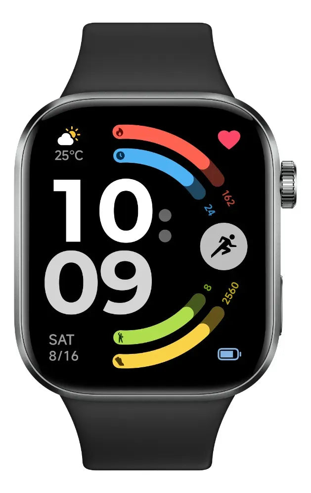 Xiaomi Redmi Watch 6 Negro | Pantalla AMOLED 2.07”, GPS GNSS, 150+ Modos Deportivos y Batería Hasta 24 Días