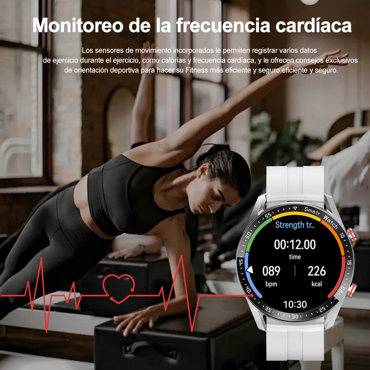 Reloj Inteligente con Llamada Bluetooth  Estilo Tecnología y Rendimiento en tu Muñeca