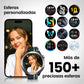 Reloj Smartwatch Inteligente Filwans GTR Lite 1.53" Hombre Mujer Bluetooth Llamadas IP68 Deportivo Impermeable Por Bluetooth Smart Watch Negro