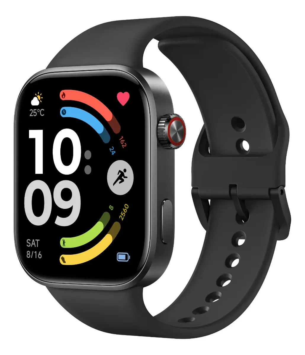 Xiaomi Redmi Watch 6 Negro | Pantalla AMOLED 2.07”, GPS GNSS, 150+ Modos Deportivos y Batería Hasta 24 Días