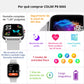 Smartwatch Colmi P8 Max Plateado – Reloj Inteligente Unisex con Llamadas, Salud y Estilo Deportivo