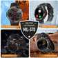 Smartwatch Deportivo IP68 Pantalla HD 1.45 Pulgadas Llamadas Bluetooth Linterna LED 100 Modos Deportivos Batería 7 Días