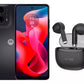 Motorola Moto G24 Smartphone Con Audífonos G-tide L21 De Regalo