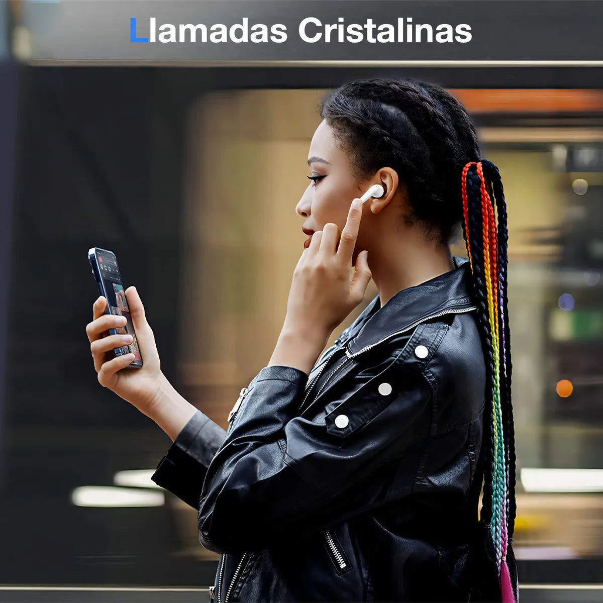 Audífonos In-ear Inalámbricos Bluetooth 1hora Aut207 Auriculares Inalambricos Bluetooth 5.3 Blanco