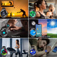 Reloj Inteligente 1.46" IP67 Impermeable con Bluetooth, Llamadas y Monitoreo de Salud – GPS, 128MB Memoria, Batería de 300mAh