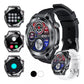 Reloj Inteligente 1.46" IP67 Impermeable con Bluetooth, Llamadas y Monitoreo de Salud – GPS, 128MB Memoria, Batería de 300mAh