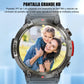 Smartwatch Deportivo IP68 Pantalla HD 1.45 Pulgadas Llamadas Bluetooth Linterna LED 100 Modos Deportivos Batería 7 Días