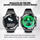 Reloj Inteligente 1.46" IP67 Impermeable con Bluetooth, Llamadas y Monitoreo de Salud – GPS, 128MB Memoria, Batería de 300mAh