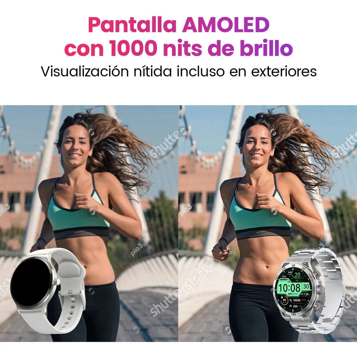 Smartwatch Reloj Filwans Gtr Bluetooth Llamada 1.43 Amoled,llamadas, notificaciones