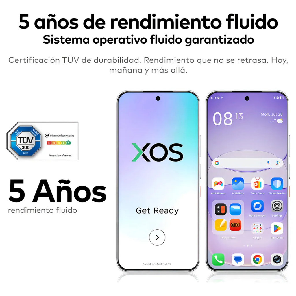 Smartphone Infinix 60 Pro + Audífonos inalámbricos Xiaomi  Redmi Buds 6 play (negro) + Smartwatch G-Tide Power