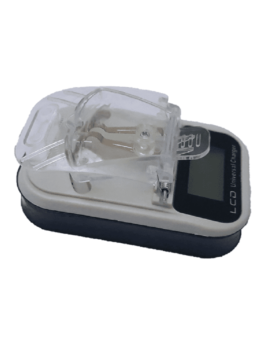 Multicargador Universal De Baterías Pantalla Lcd, Usb - Tecniquero
