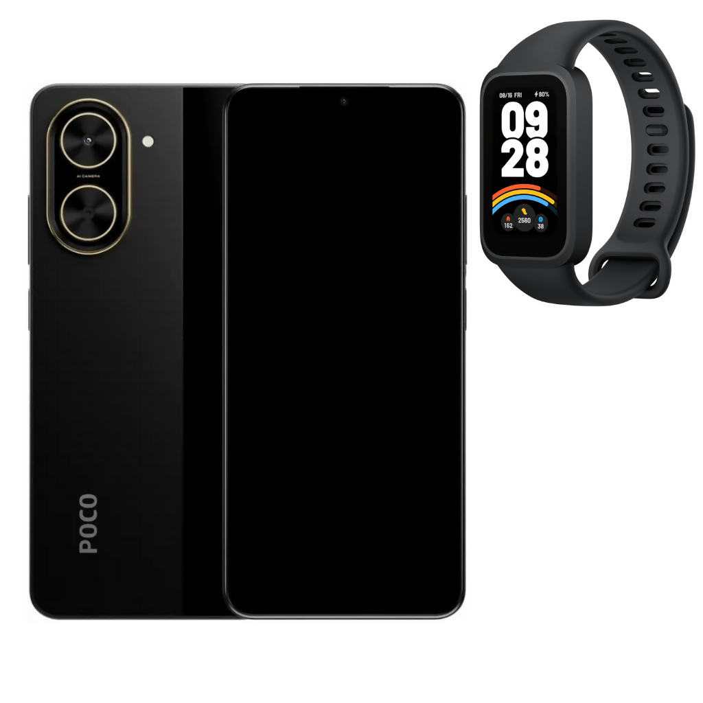 Xiaomi POCO C71  Bands 9 Active Negro-Tecniquero-Verteseler-Variantec