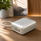 Power Bank C10 10000mAh 22.5W Carga Rápida con Cables Integrados y Pantalla Digital