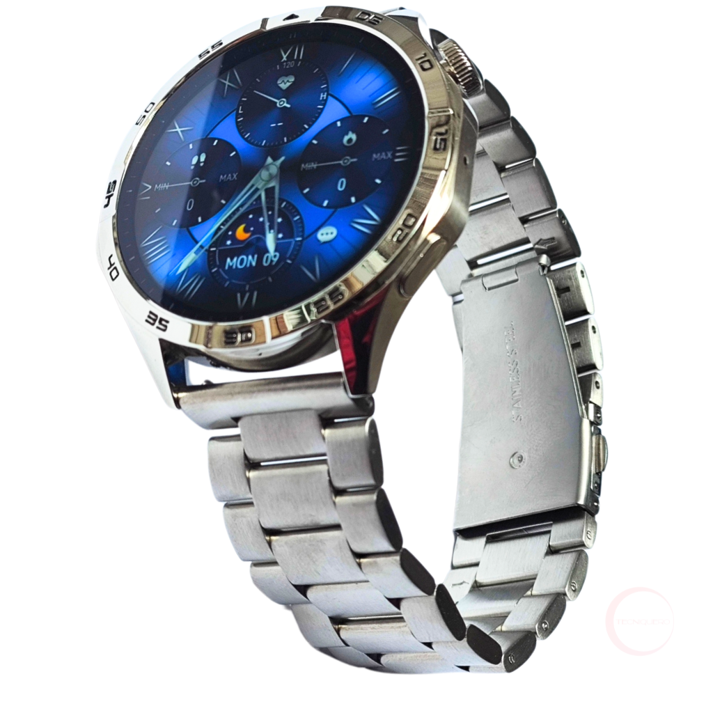 Reloj Smartwatch G Tide Power Con Audífonos Bluetooth Metal
