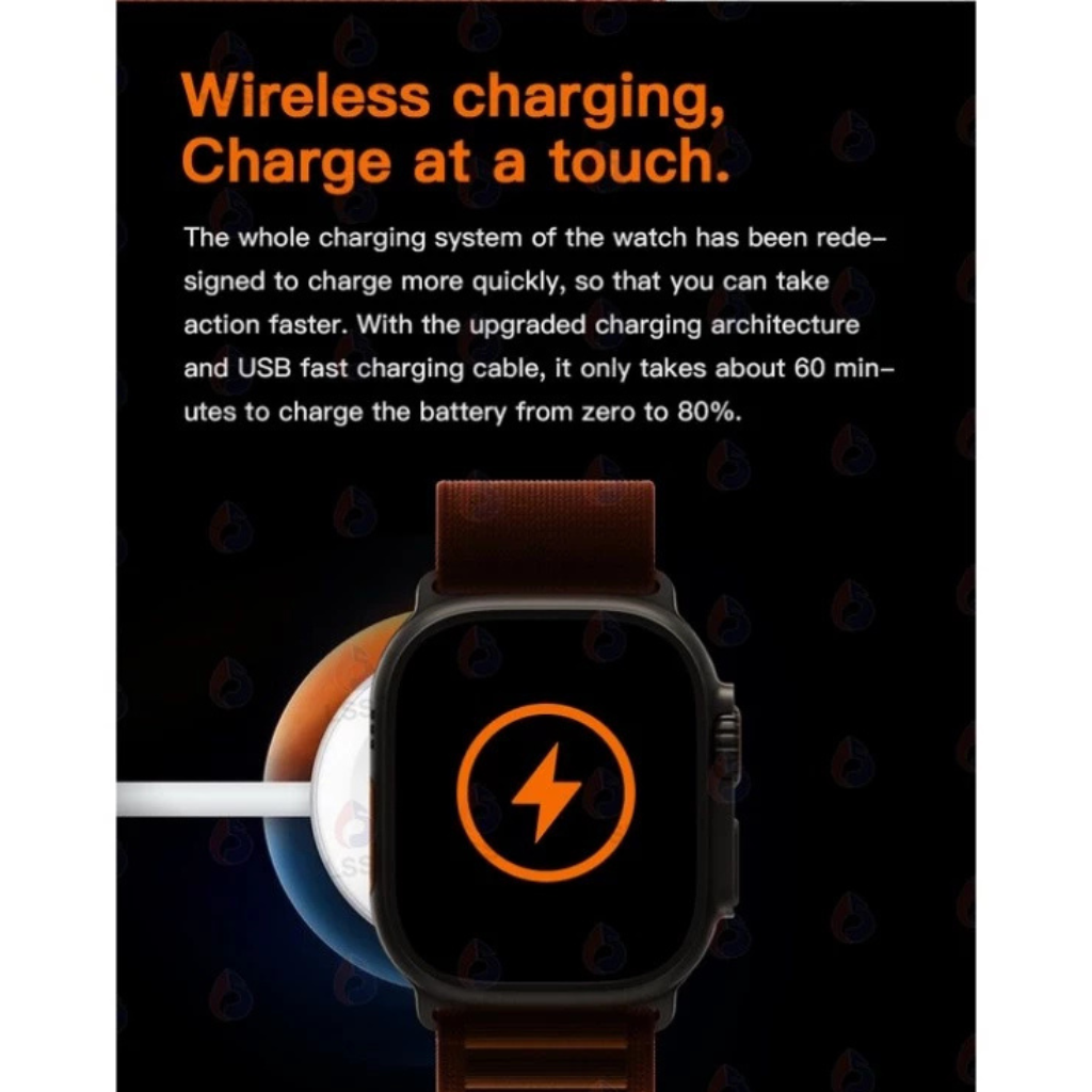 Reloj inteligente Smartwatch T900 ULTRA LLAMADAS, NOTIFICACIONES, SALUD, DEPORTES.