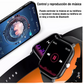 Smartwatch Reloj Inteligente Mujer Y13 DORADO metal.Llamadas Bluetooth, Rastreador de Actividad,Deportes, Notificasiones)