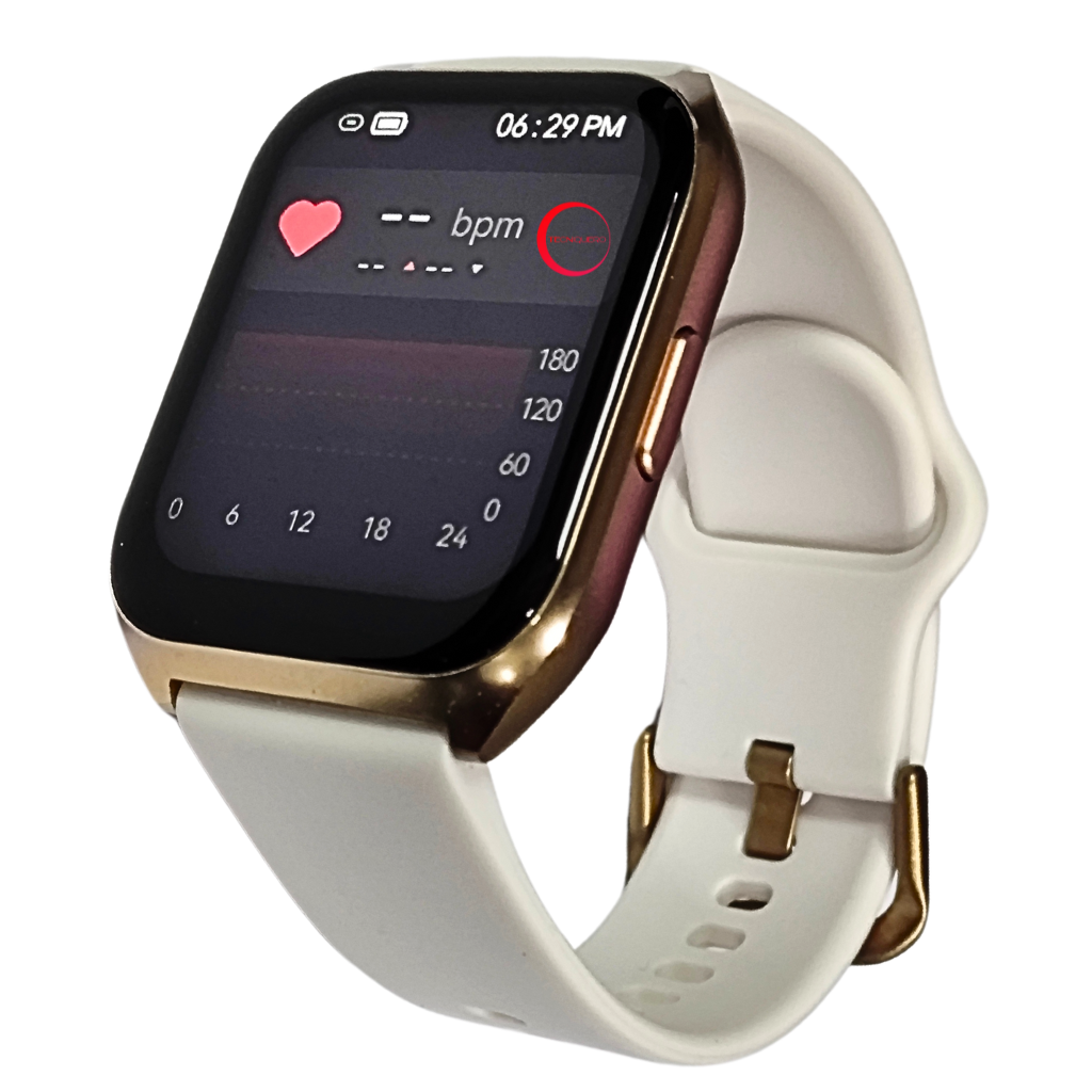 Smartwatch Filwans GTS Mini Pantalla 1.85 Pulgadas 78 Modos Deportivos Llamadas Bluetooth IP68 Bateria 250mAh, Dorada