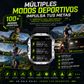 Smartwatch Deportivo HD con Llamadas Bluetooth, Linterna LED y Monitoreo de Actividad