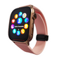 G-Tide S6 Pro Smartwatch – Innovación, llamada, notificaciones, correas metálicas,deportes,salud.Dorado.
