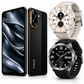 SMARTPHONE XIAOMI POCO C71 4/128 GB (NEGRO) + SMARWATCH HONOR CHOICE 2 EPIC AMOLED