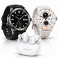 SMARWATCH HONOR CHOICE 2 EPIC AMOLED + AUDIFONOS SABALA ST-765
