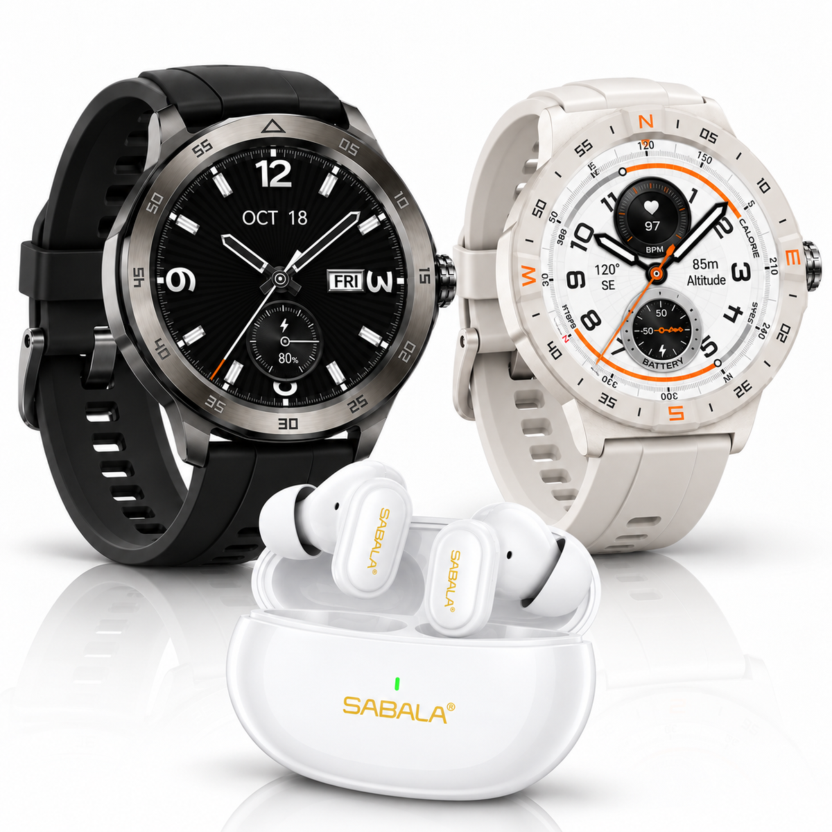 SMARWATCH HONOR CHOICE 2 EPIC AMOLED + AUDIFONOS SABALA ST-765