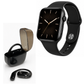 Smartwatch Microwear S11 + Audífonos G‑Tide OWS8